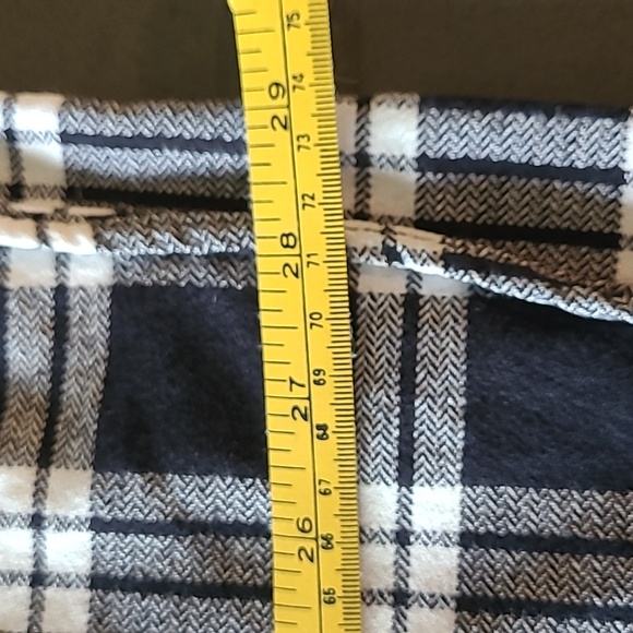 Jachs XL cotton plaid button up. Black and white. - Picture 8 of 8